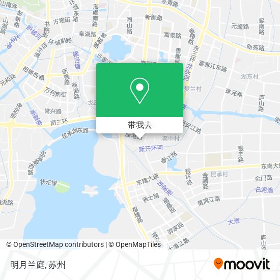 明月兰庭地图