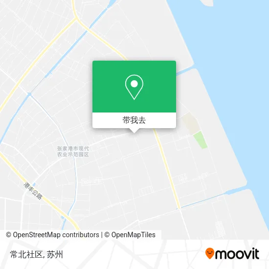 常北社区地图
