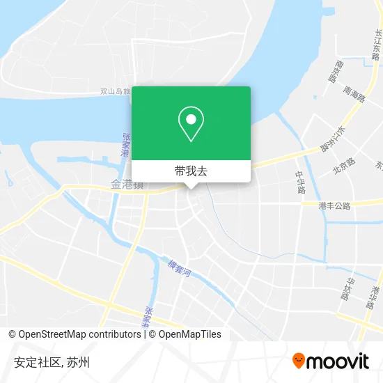 安定社区地图