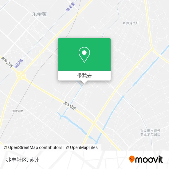 兆丰社区地图