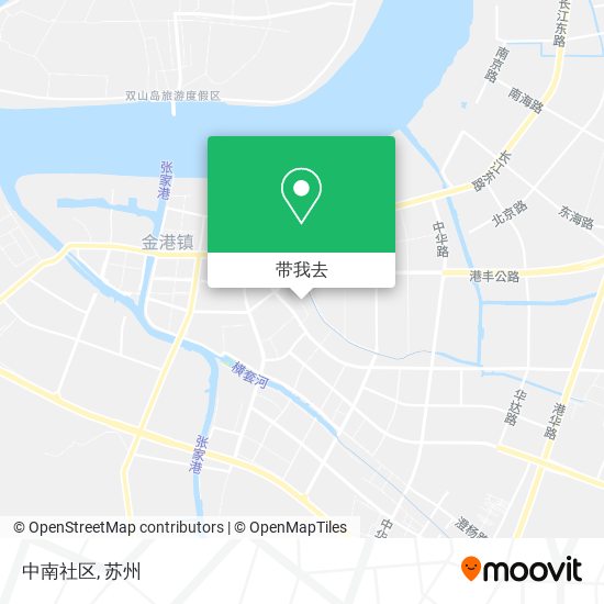 中南社区地图