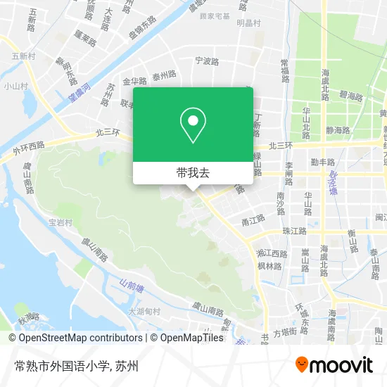 常熟市外国语小学地图