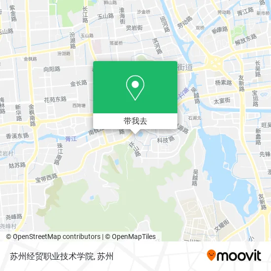 苏州经贸职业技术学院地图