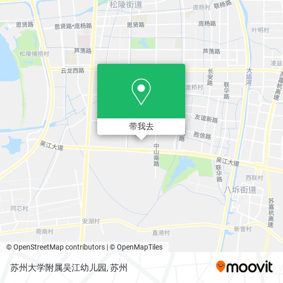 苏州大学附属吴江幼儿园地图