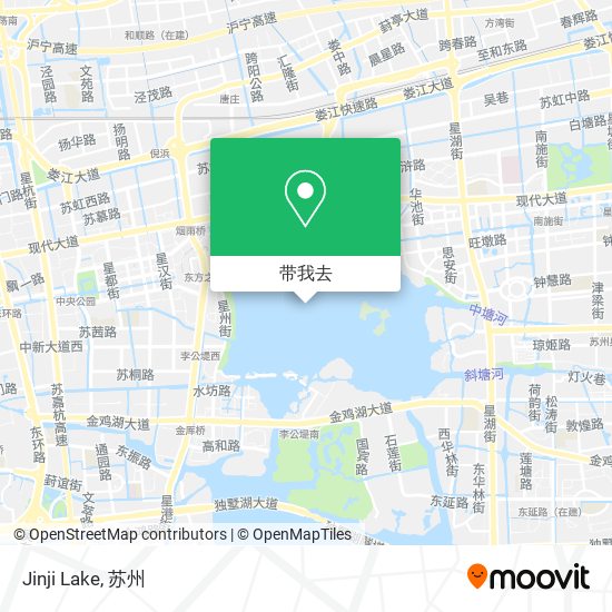 Jinji Lake地图