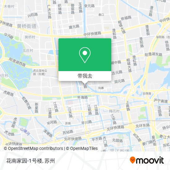 花南家园-1号楼地图