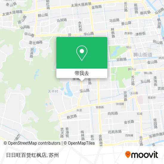 日日旺百货红枫店地图