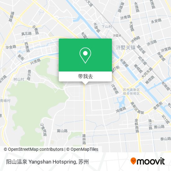 阳山温泉 Yangshan Hotspring地图