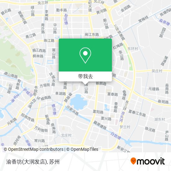 渝香坊(大润发店)地图