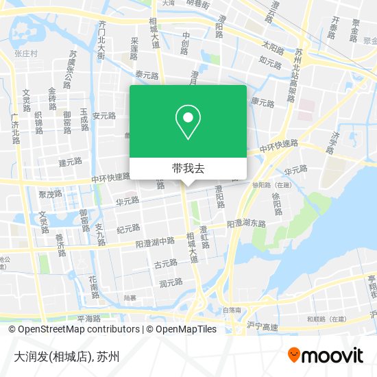 大润发(相城店)地图