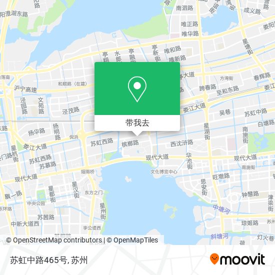 苏虹中路465号地图