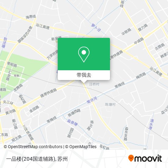 一品楼(204国道辅路)地图