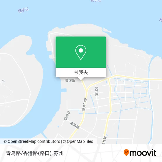青岛路/香港路(路口)地图