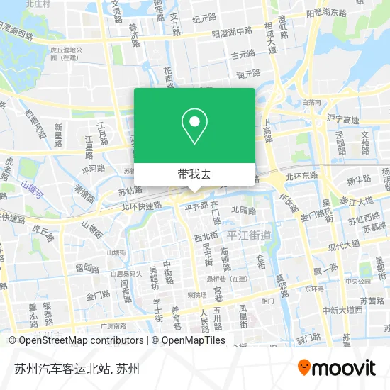 苏州汽车客运北站地图