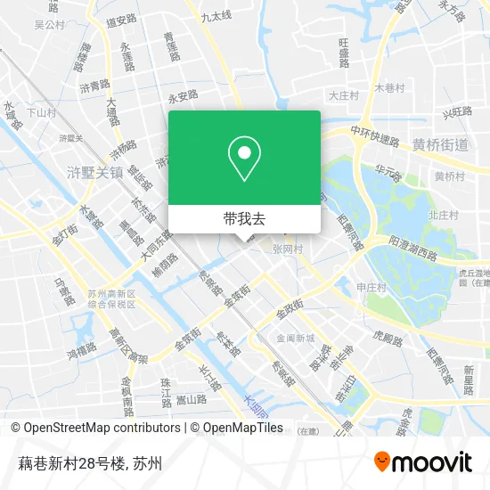 藕巷新村28号楼地图