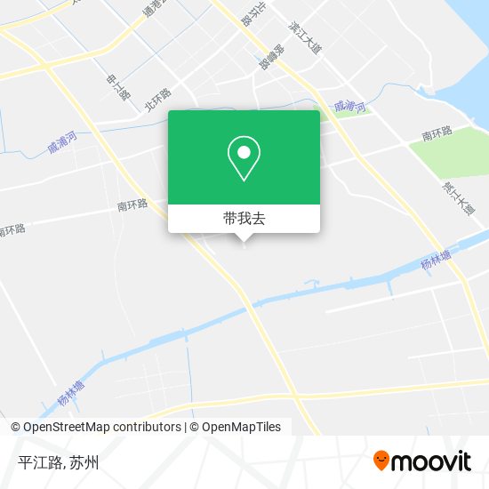 平江路地图