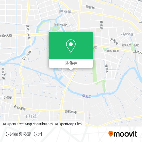 苏州犇客公寓地图