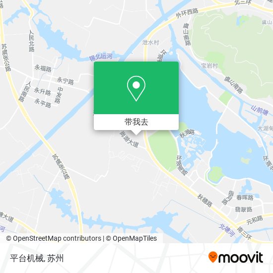 平台机械地图