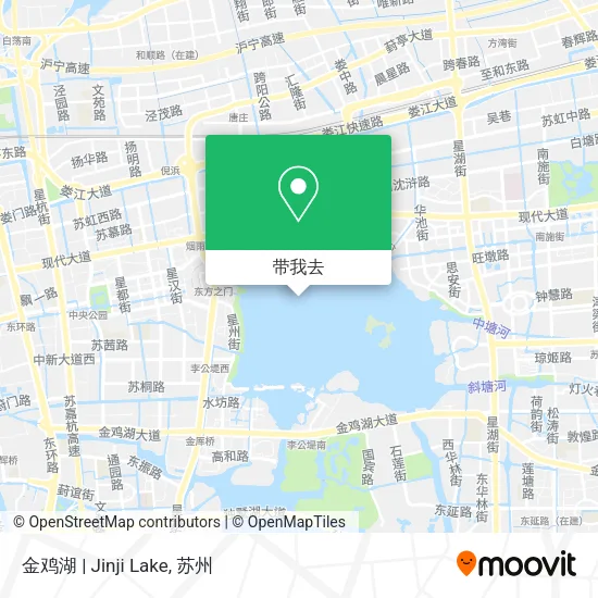 金鸡湖 | Jinji Lake地图