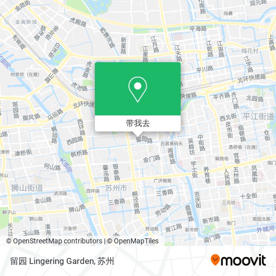 留园 Lingering Garden地图