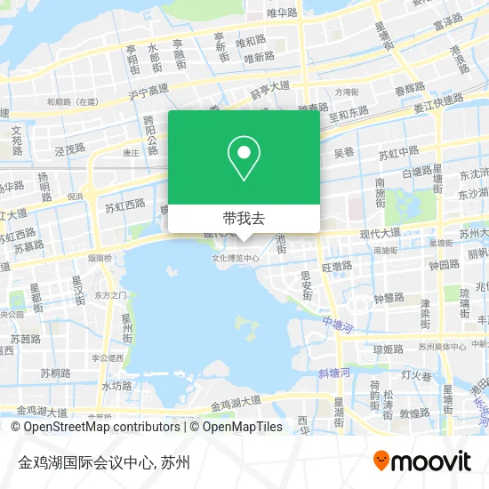 金鸡湖国际会议中心地图