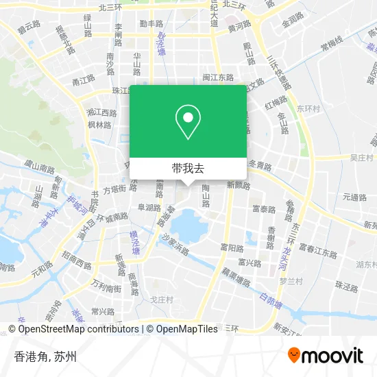 香港角地图