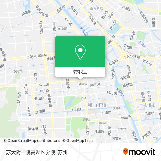 苏大附一院高新区分院地图