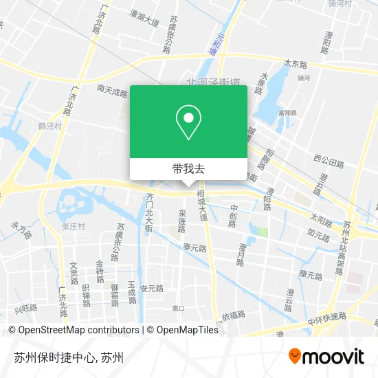 苏州保时捷中心地图