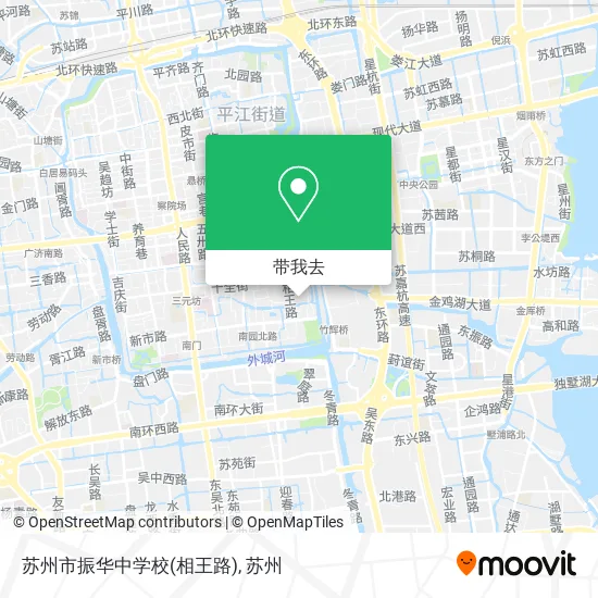 苏州市振华中学校(相王路)地图
