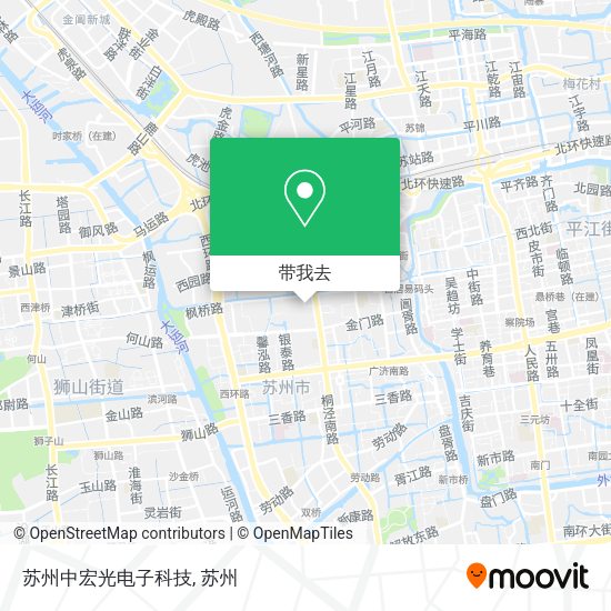 苏州中宏光电子科技地图