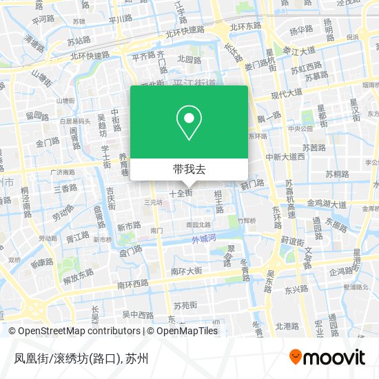 凤凰街/滚绣坊(路口)地图