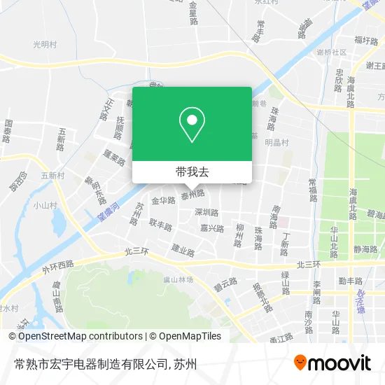 常熟市宏宇电器制造有限公司地图