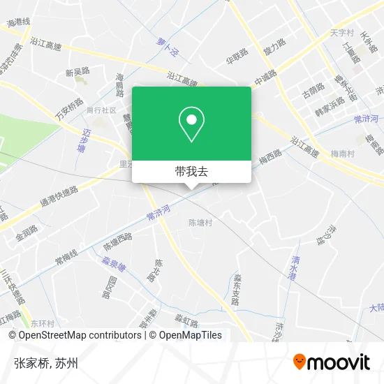 张家桥地图
