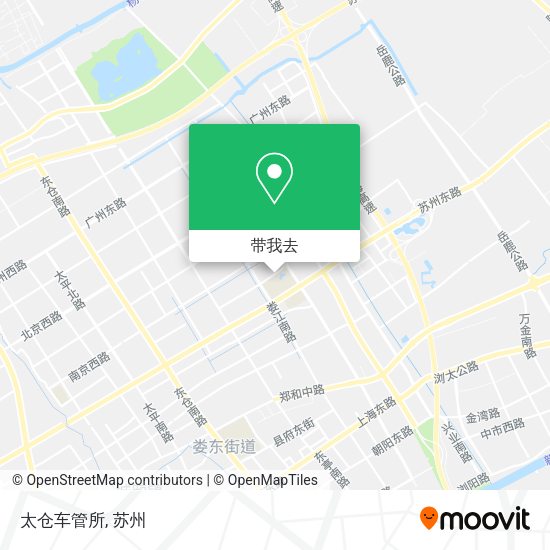 太仓车管所地图