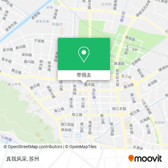 真我风采地图