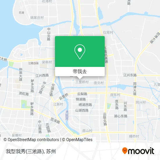 我型我秀(三淞路)地图