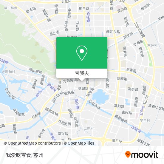 我爱吃零食地图