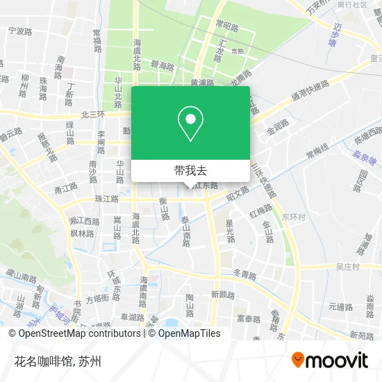 花名咖啡馆地图