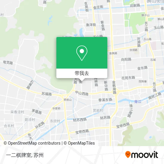 一二棋牌室地图