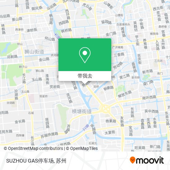 SUZHOU GAS停车场地图