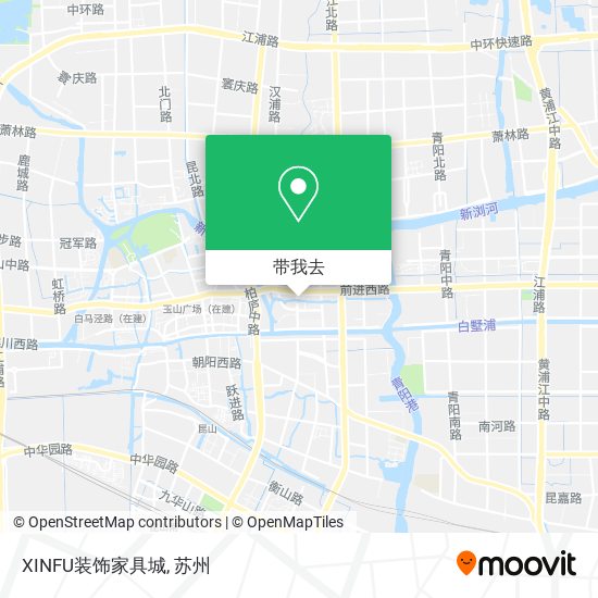 XINFU装饰家具城地图