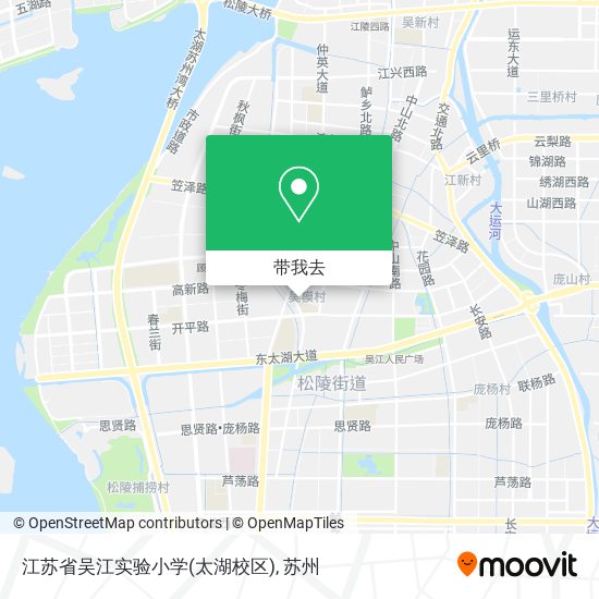 江苏省吴江实验小学(太湖校区)地图