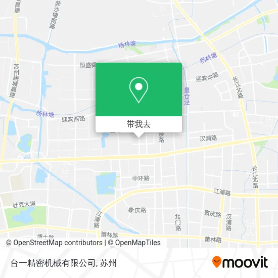 台一精密机械有限公司地图