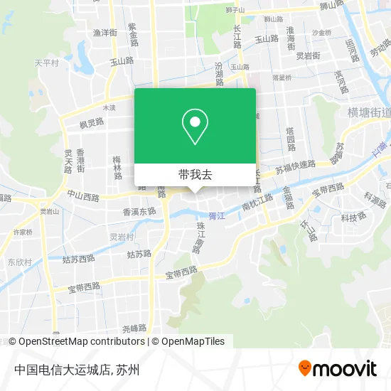 中国电信大运城店地图