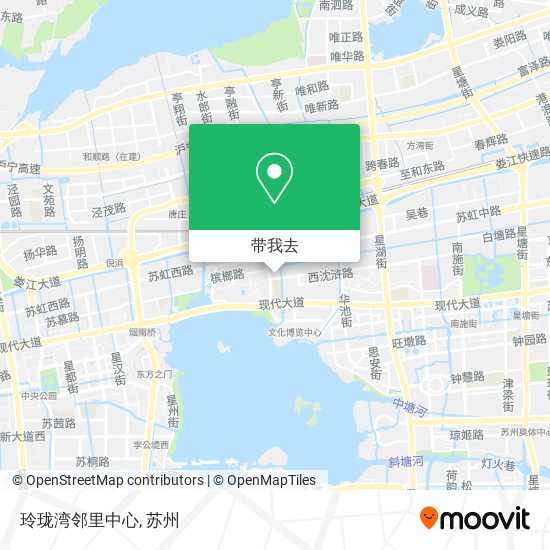 玲珑湾邻里中心地图