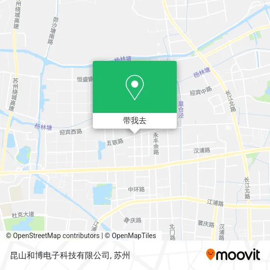 昆山和博电子科技有限公司地图