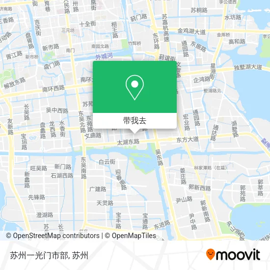 苏州一光门市部地图