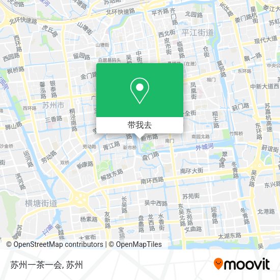 苏州一茶一会地图