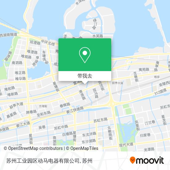 苏州工业园区动马电器有限公司地图