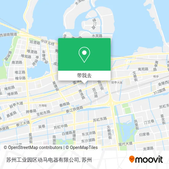 苏州工业园区动马电器有限公司地图